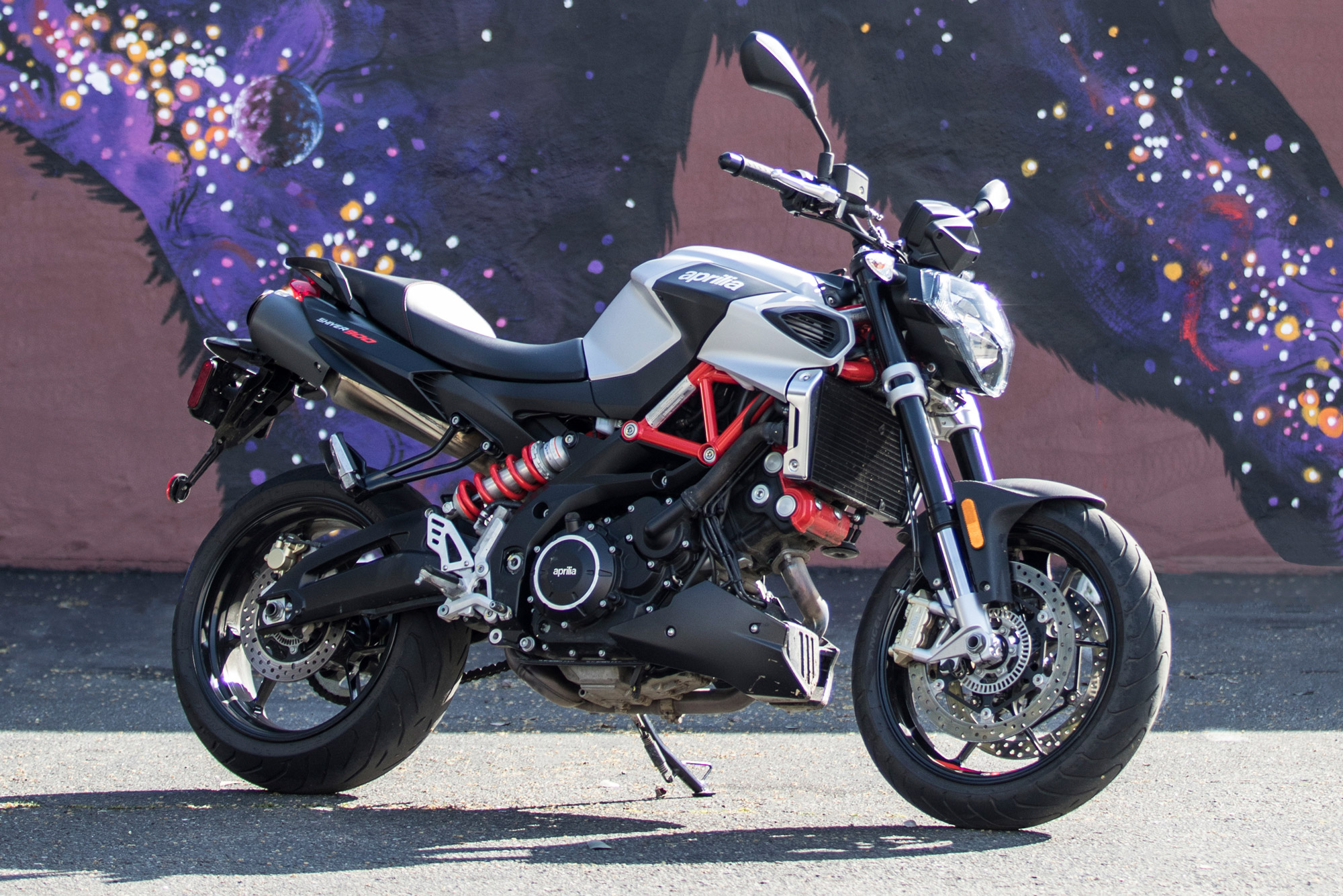 aprilia shiver 900 exhaust