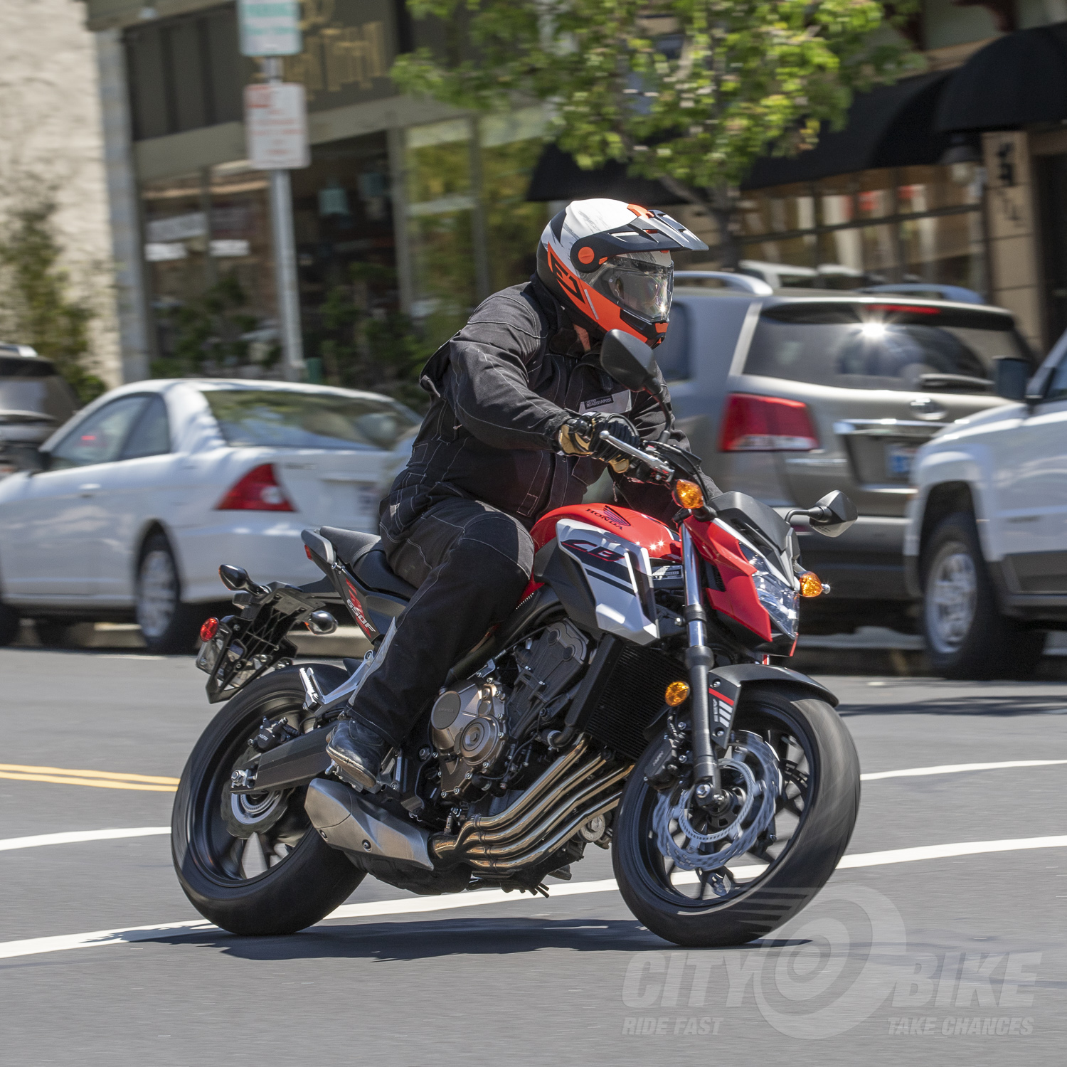Four Cylinders To Freedom 2018 Honda Cb650f Abs