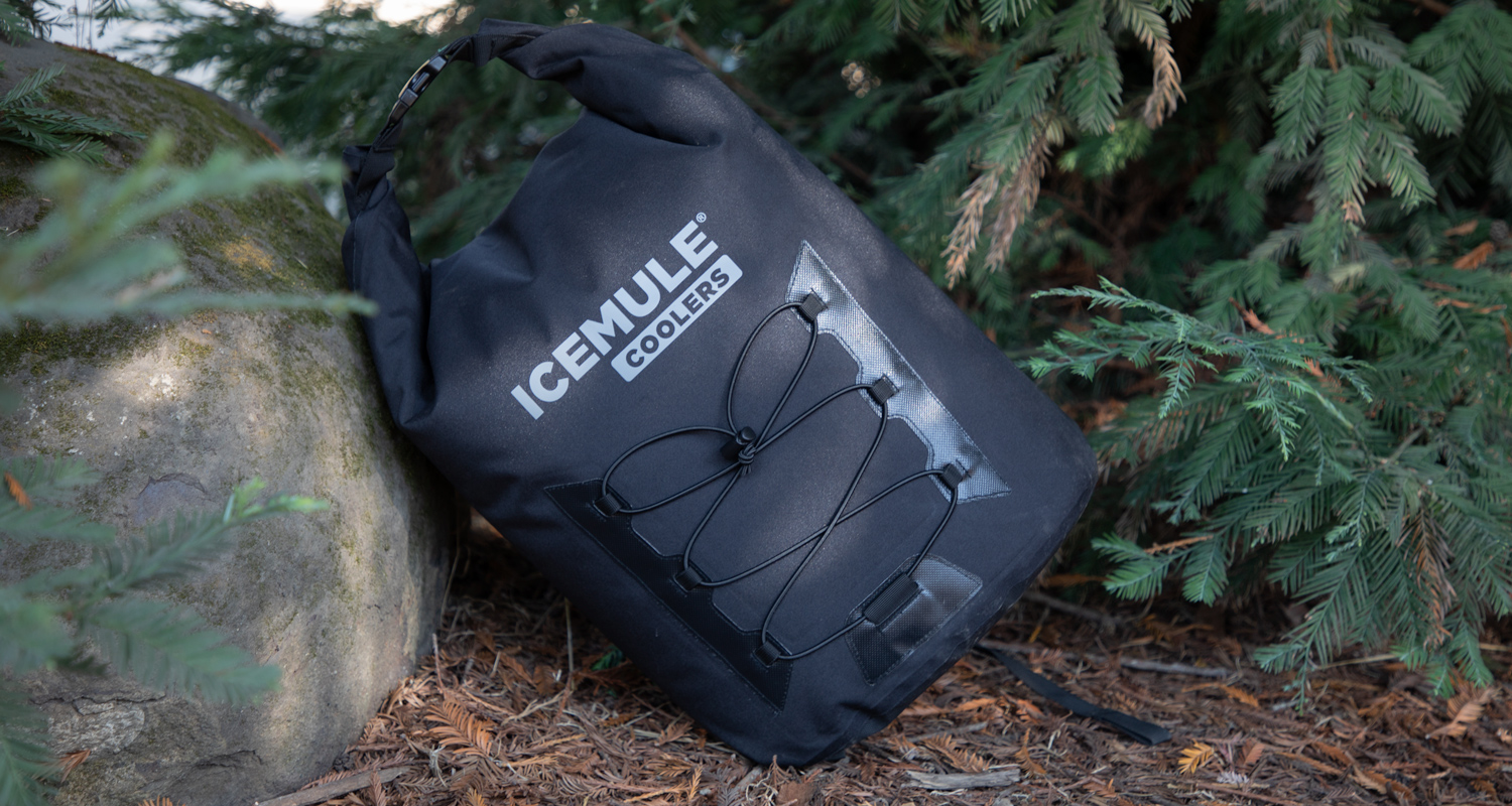 Grey IceMule Pro 23L Large Waterproof Backpack Cooler Bag